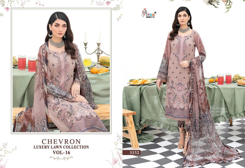 SHREE FABS SF 3152 COTTON TOP PURE LAWN WITH HEAVY SELF EMBROIDERY WITH PATCH WORK  DESIGNER STYLISH PAKISTANI SUIT SINGLES
