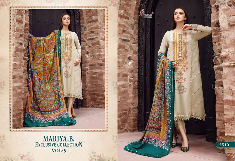 SHREE FABS SF 2510 COTTON  DYED WITH HEAVY KASMIRI SELF EMBROIDERY DESIGNER STYLISH PAKISTANI SUIT SINGLES