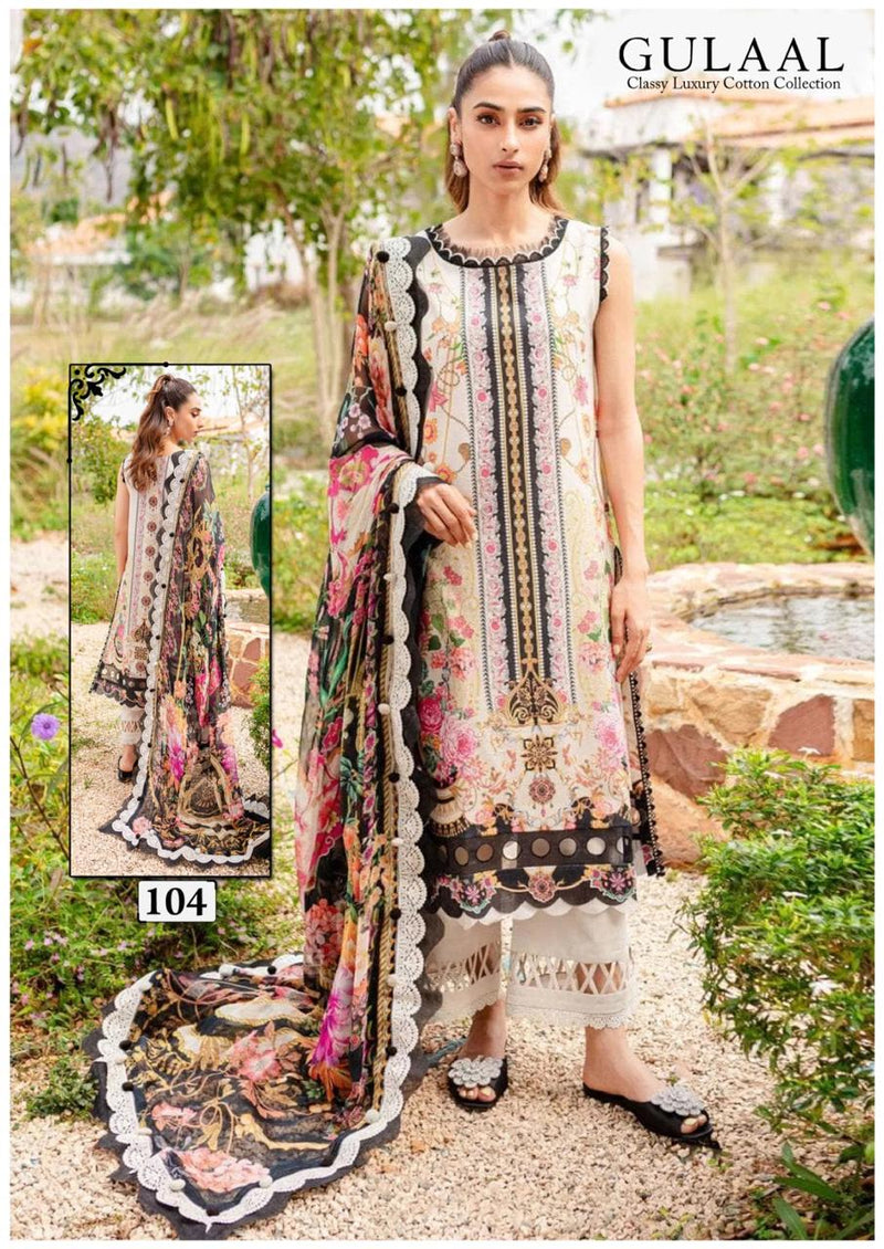 GULAAL 104 CLASSY LUXURY PURE COTTON DAILY WEAR SUIT