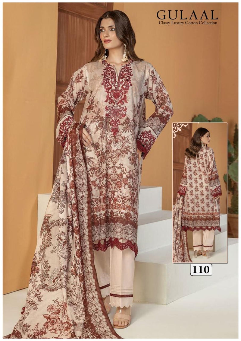 GULAAL 110 CLASSY LUXURY PURE COTTON DAILY WEAR SUIT