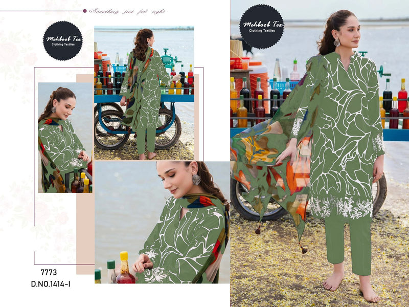 MEHBOOB TEX 1414 I PURE COTTON PRINT DAILY WEAR PAKISTANI SUIT