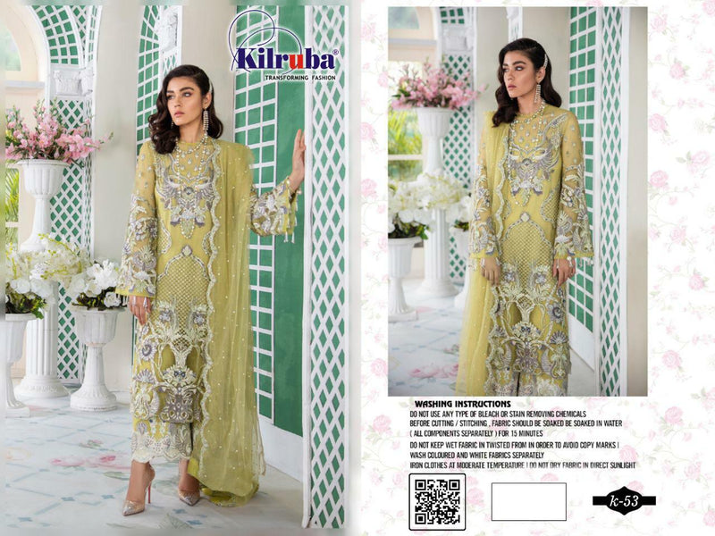 Kilruba K-53 Designer Pakistani Salwar Suits