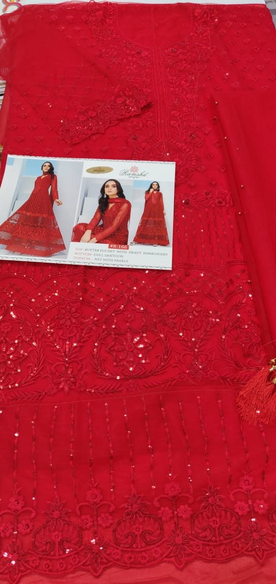 Ramsha R-166 -167 Pakistani Designer Salwar Suits