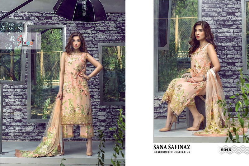 Shree Fabs Sana Safinaz 5015 pakistani Designer Salwar Kammez