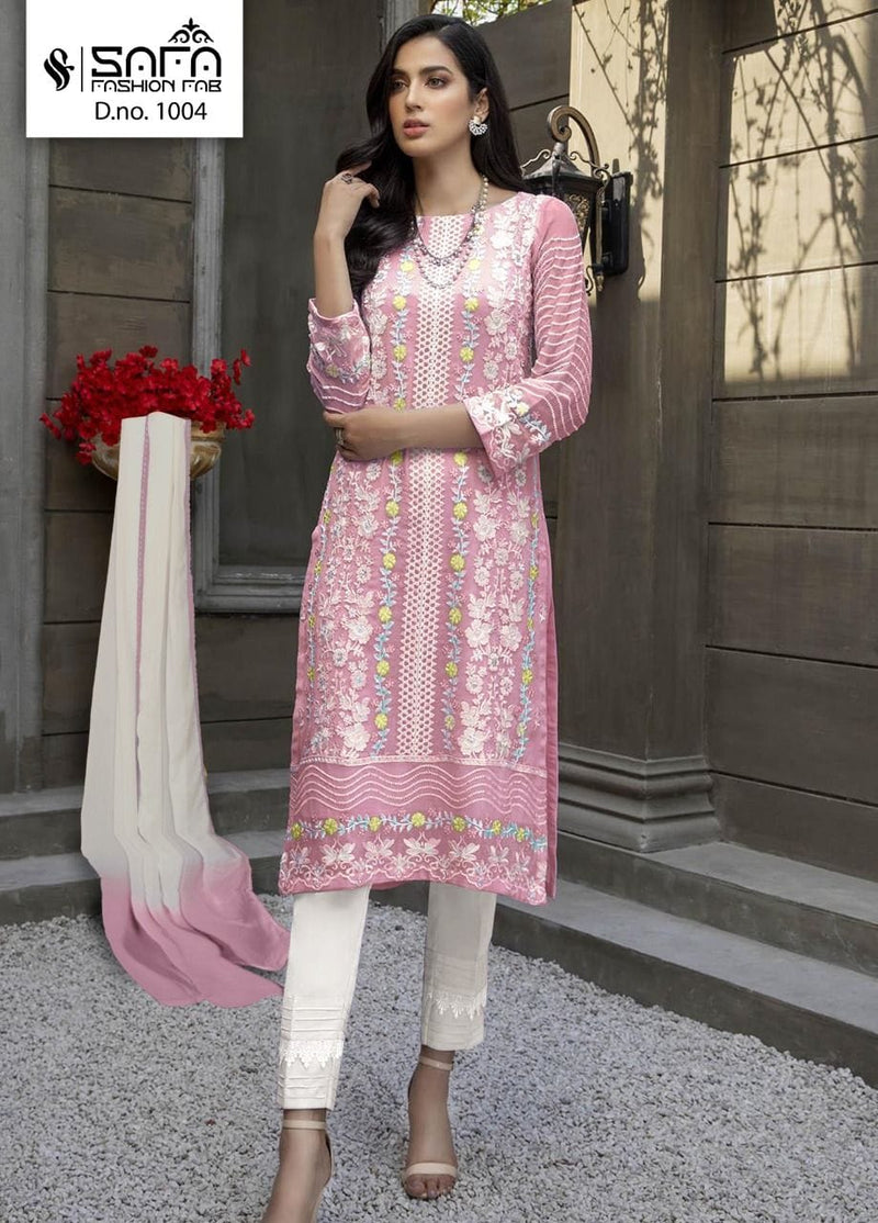 SF 1004 By Safa Fashion Fab Kurti Bottom With Dupatta Single