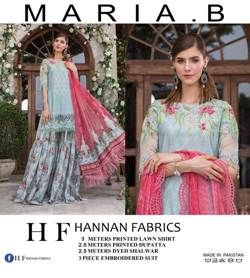 Maira B Embroidered Lawn Collection 2019 Pakistani Collection Suits