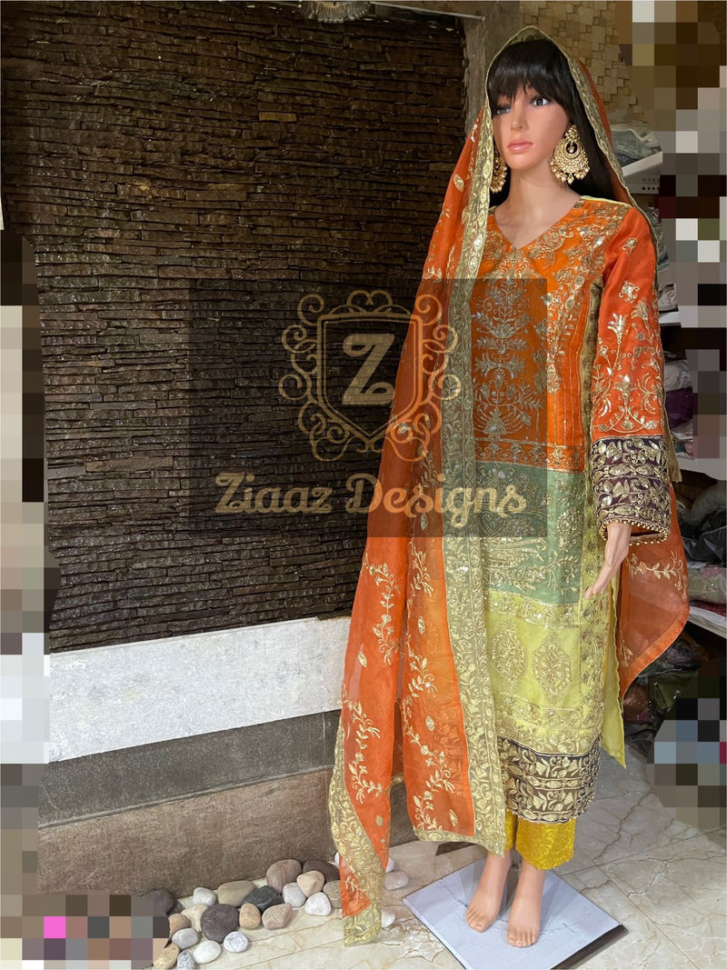 Ziaaz Designs Z series 7773 Classic  Salwar Suit Single