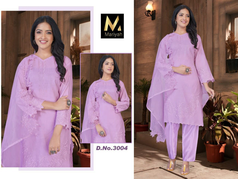 MARIYAH DNO 3004 GEORGTTE STYLISH DESIGNER PARTY WEAR CASUAL LOOK SALWAR SUIT