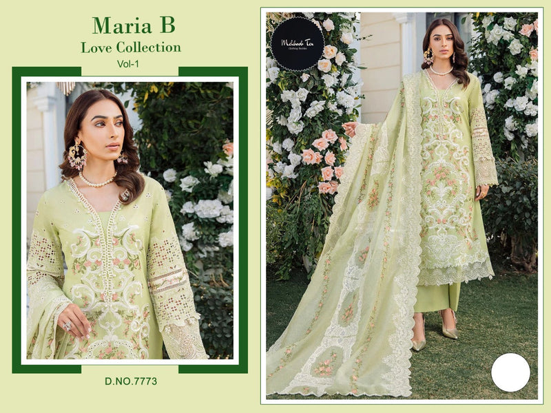 MEHBOOB YEX D NO 7773 GEORGETTE WITH HEAVY EMBROIDERY STYLISH DESIGNER PAKISTANI PARTY WEAR SALWAR SUIT