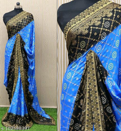 BANDHANI SAREE VOL 1 GEORGETTE WITH SKY BLUE COLOUR PRINTED DESIGNER CASUAL WEAR SAREES