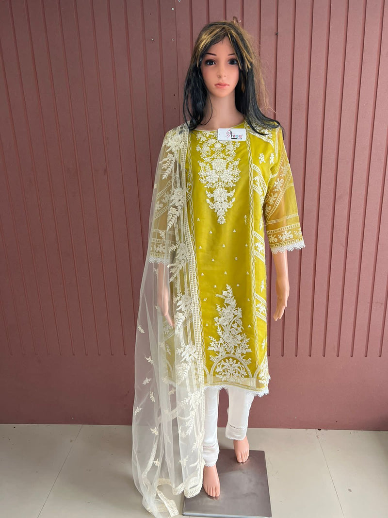 SHREE FABS D NO 1015 GEORGETTE WITH CASUAL LOOK STYLISH DESIGN SALWAR KAMEEZ