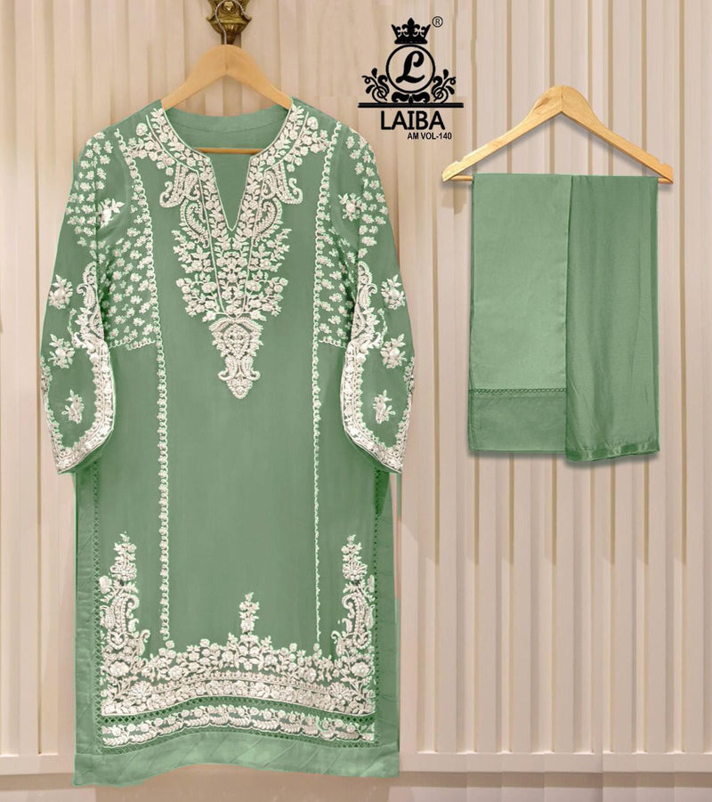 LAIBA AM VOL 140 GEORGETTE WITH CASUAL LOOK STYLISH DESIGNER KURTI
