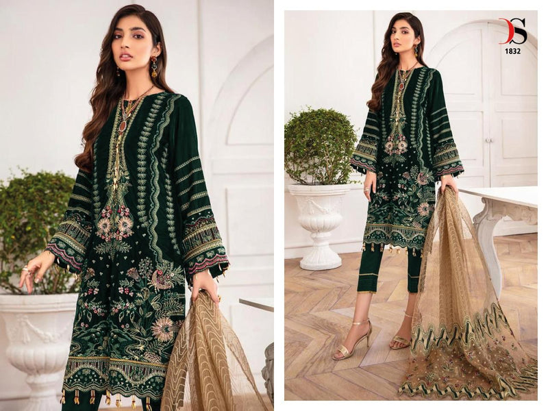 Deepsy Suit Anaya Vol 2 Velvet With Beautiful Fancy Work Stylish Designer Party Wear Salwar Suit