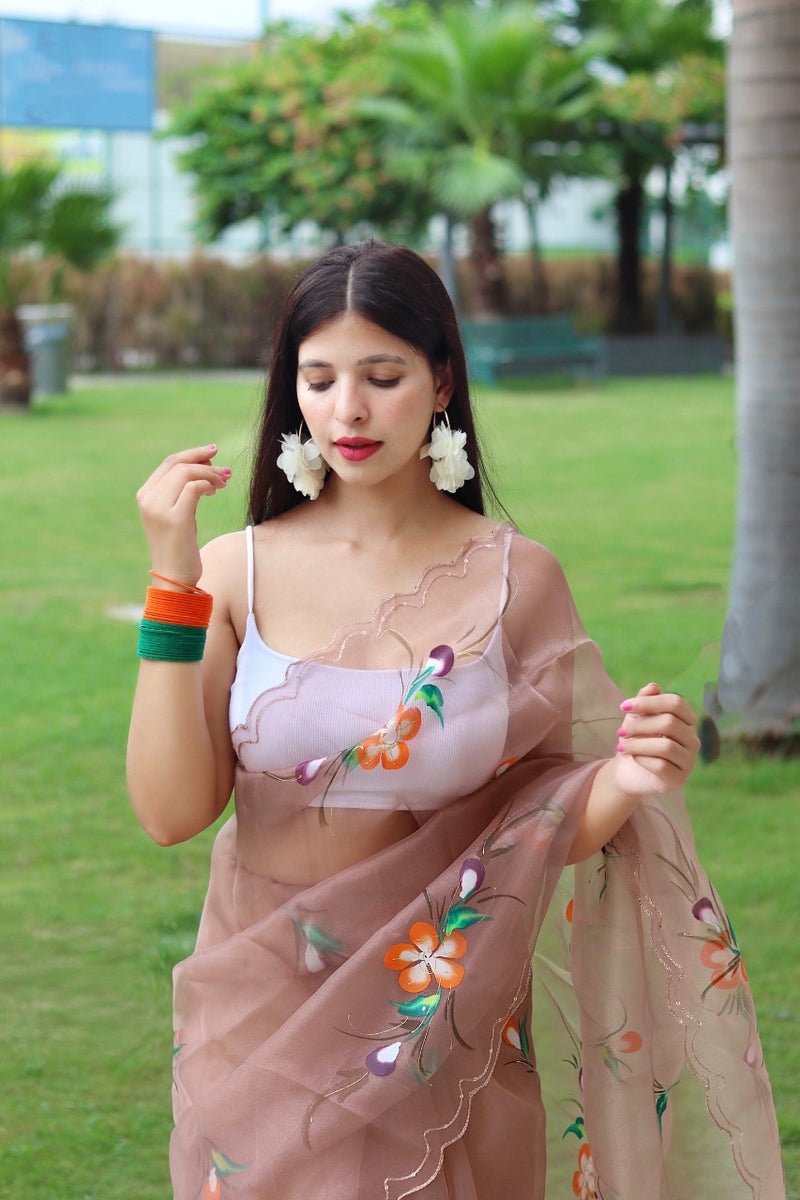Suroop Nilam 10 Viscose With Beautiful Fancy Work Stylish Designer Attractive Look Fancy Saree