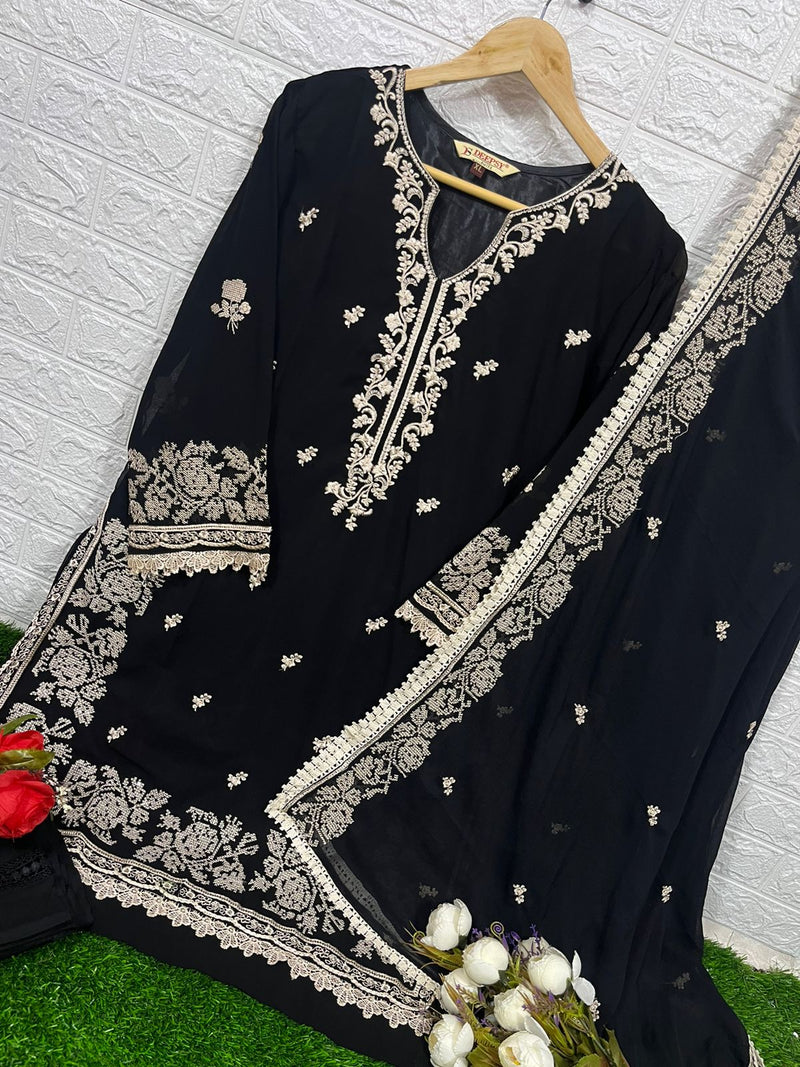 DEEPSY SUIT DNO D 292 GEORGETTE BEAUTIFUL WORK STYLISH DESIGNER FNCY PRET KURTI