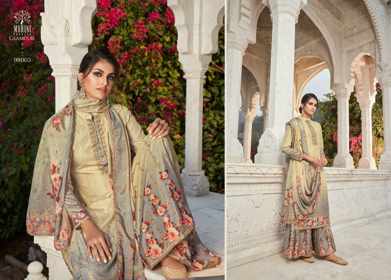 MOHINT DNO 98005 GEORGETTE BEAUTIFUL WORK STYLISH DESIGNER FESTIVE WEAR SALWAR KAMEEZ