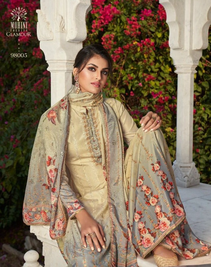 MOHINT DNO 98005 GEORGETTE BEAUTIFUL WORK STYLISH DESIGNER FESTIVE WEAR SALWAR KAMEEZ