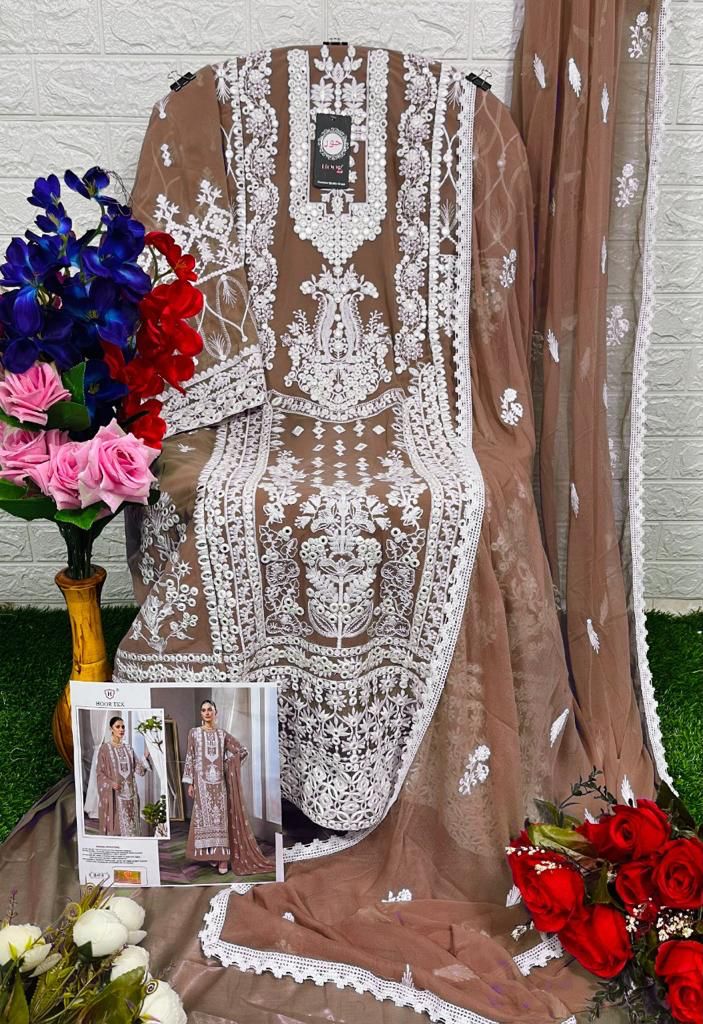 Hoor Tex Fno H 47 C Georgette With Beautiful Work Stylish Designer Festive Wear Fancy Salwar Kameez