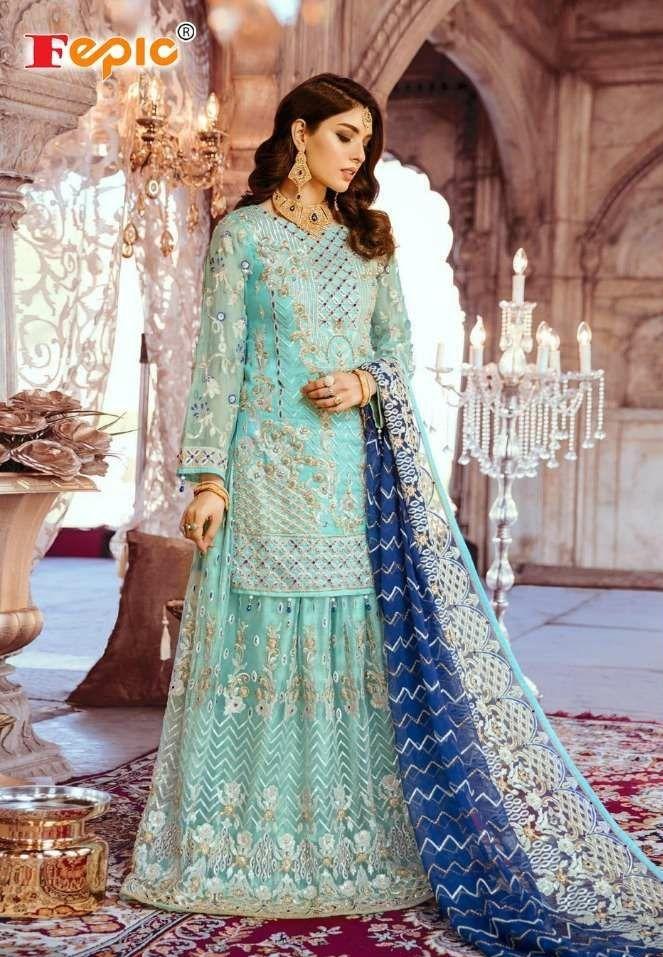 Fepic Rosemeen 39002 Georgette Designer Pakistani Bridal Wear Salwar Kameez