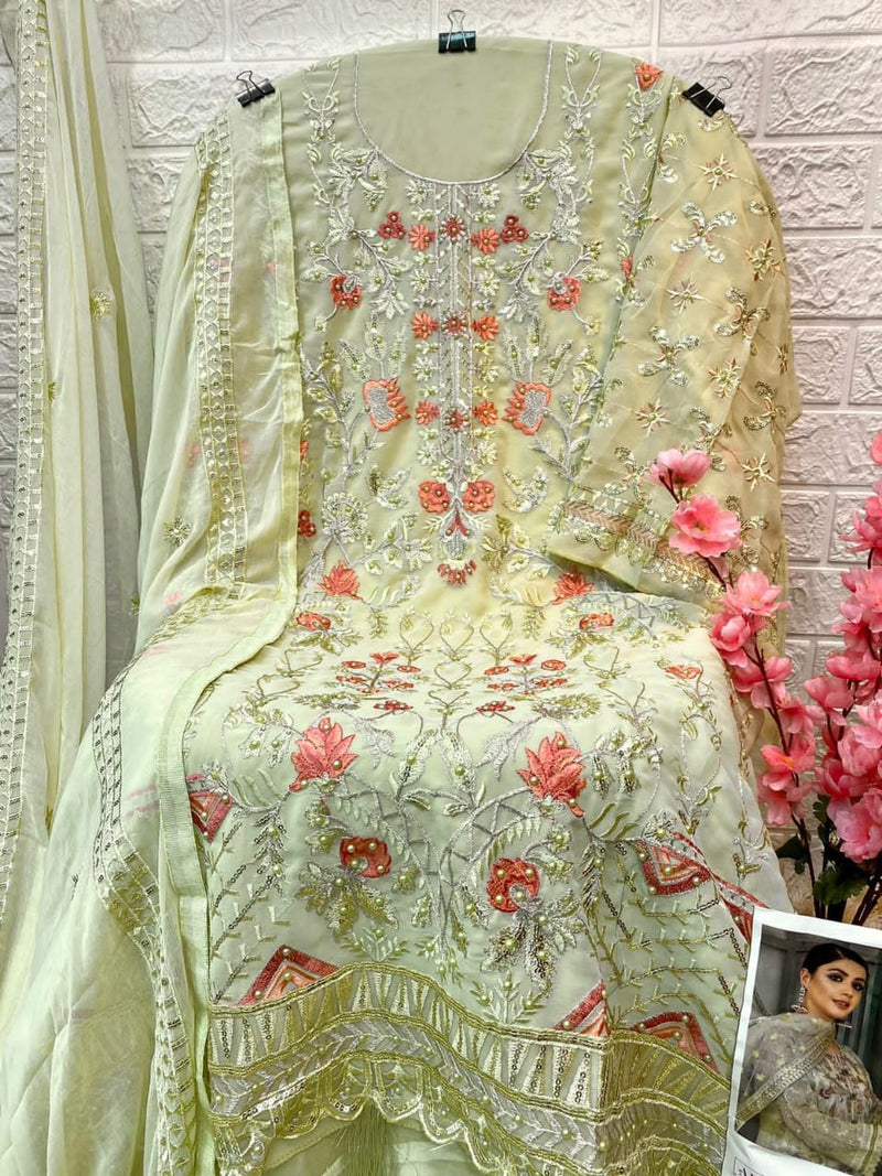 AL KHUSHBU D NO 2092 GEORGETTE WITH HEAVY EMBROIDERED PAKISTANI SALWAR SUIT