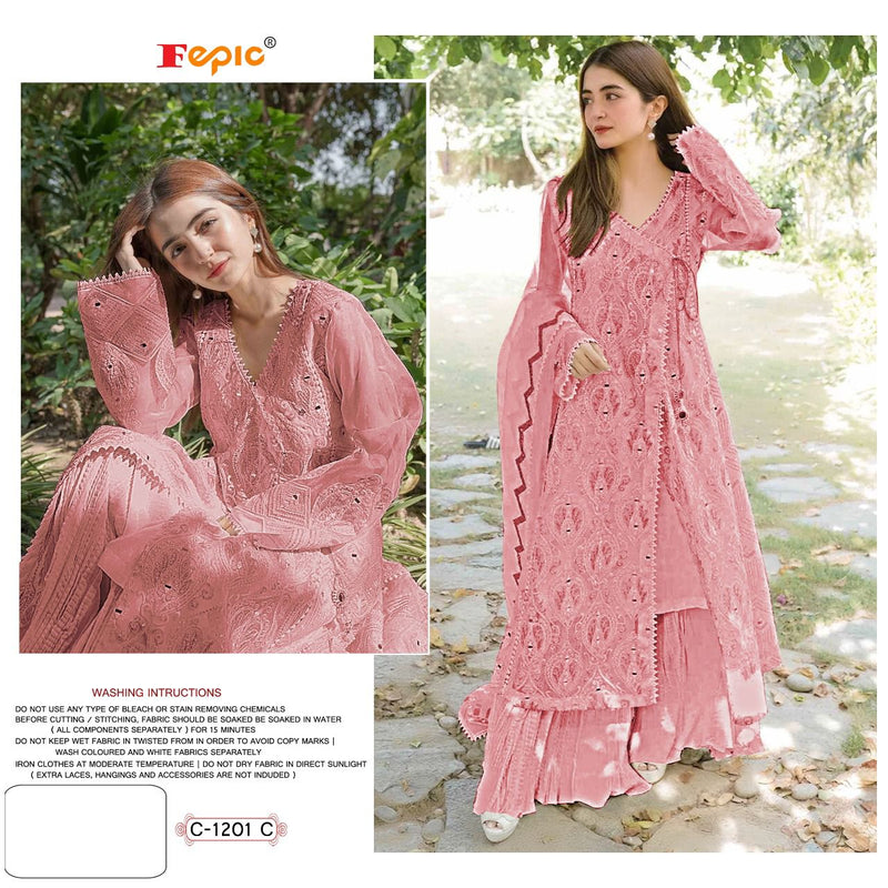 FEPIC ROSEMEEN DNO C 1201 GEORGETTE STYLISH DESIGNER PARTY WEAR PAKISTANI SRTYLE SALWAR KAMEEZ