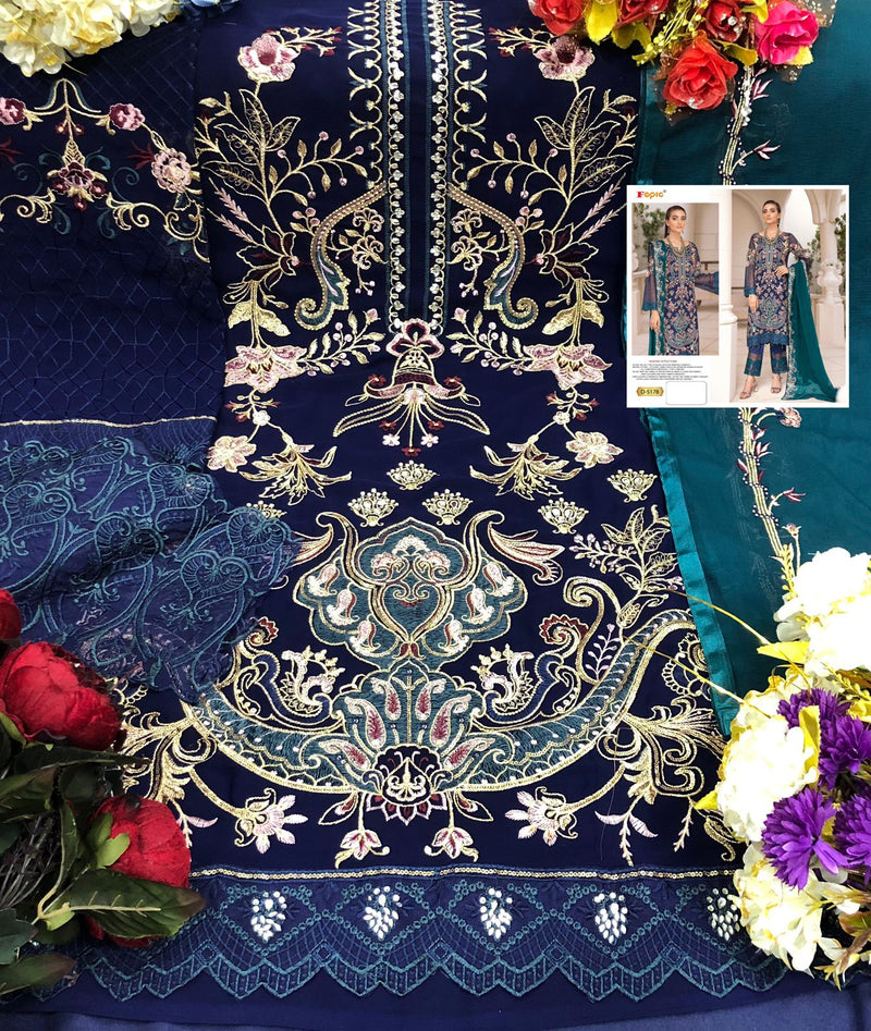 FEPIC ROSEMEEN D 5178 ASTONISHING SALWAR SUIT SINGLE