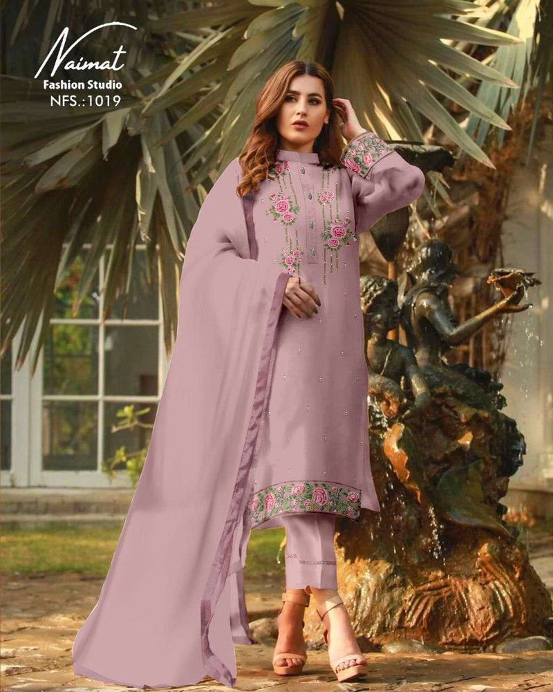 NAIMAT FASHION NFS 1019 READYMADE GEORGETTE PAKISTANI SUIT IN WHOLESALE